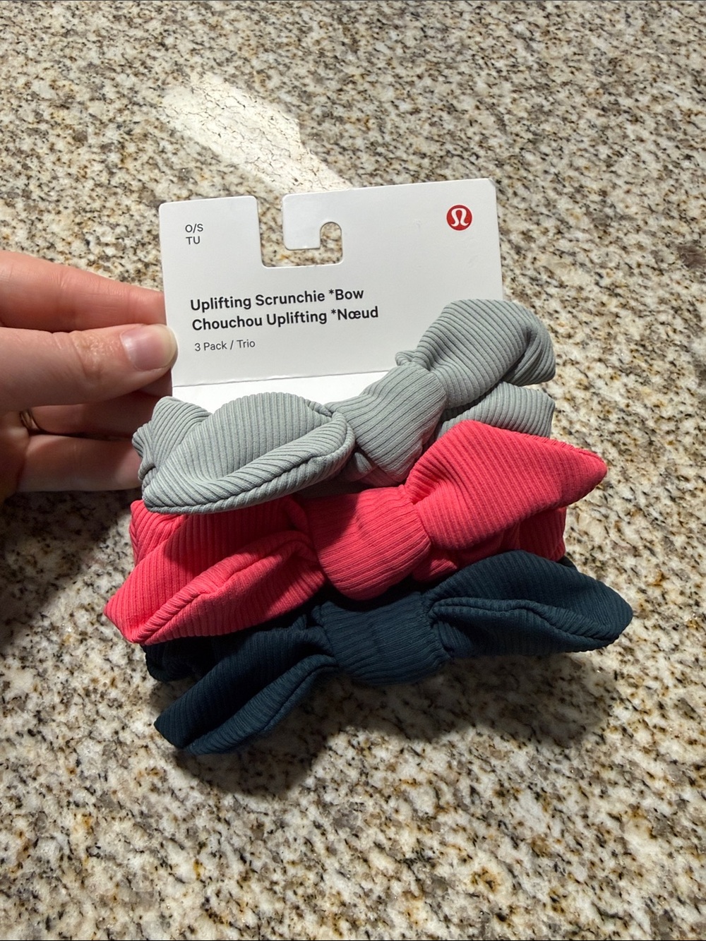 Uplifting Scrunchie Bow *3 Pack